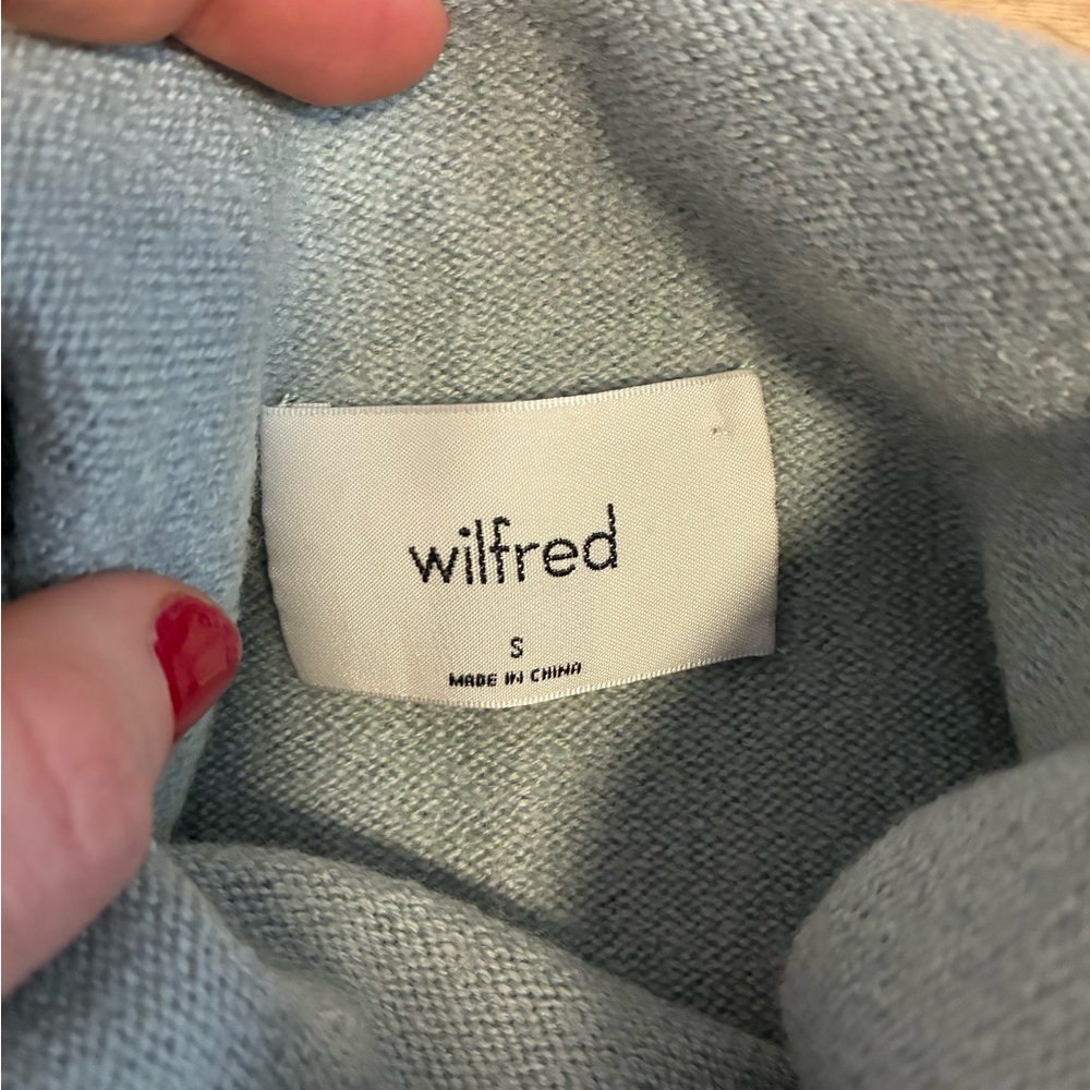 Aritzia Wilfred Cyprie Sweater – Extra Fine Merino Wool – Spring Ready - Picture 2 of 7